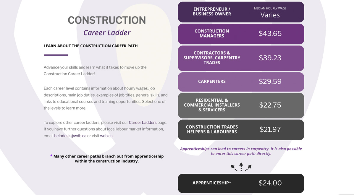 Construction Career Ladder cover image