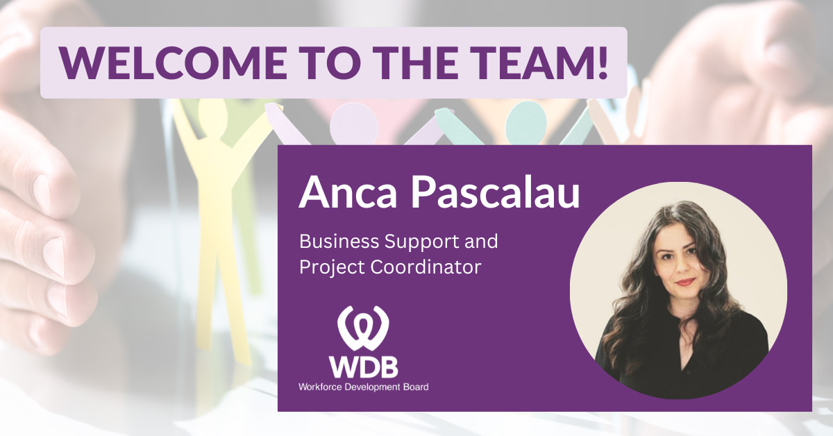 Welcome To The Team Banner Anca Pascalau